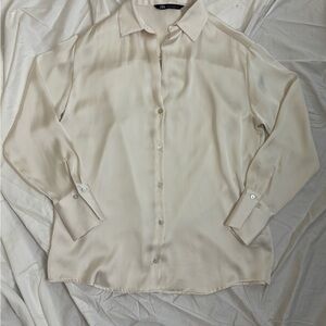 Zara Cream Blouse